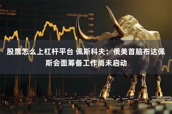 股票怎么上杠杆平台 佩斯科夫：俄美首脑布达佩斯会面筹备工作尚未启动